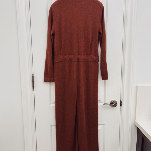 Naked Cashmere 100% Cashmere Jensen Jumpsuit in XS Currant NWT - Picture 8 of 11